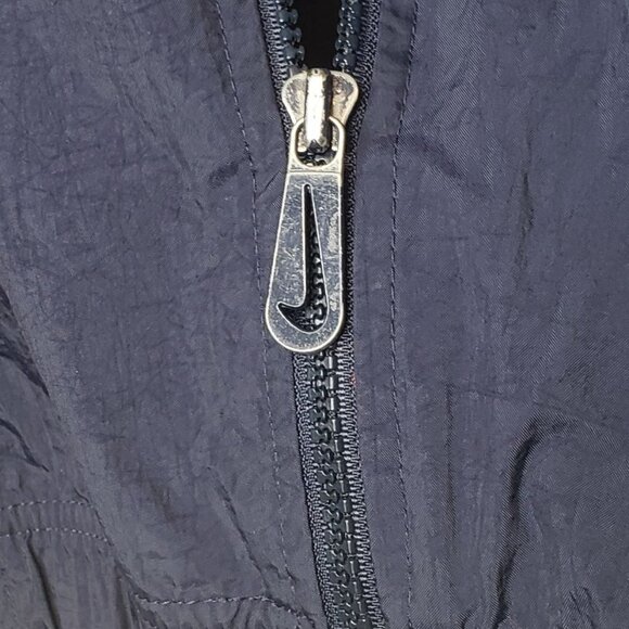 Vintage Nike Mens 90s Vertical Spell Out White Label Windbreaker Jacket L - Picture 6 of 9